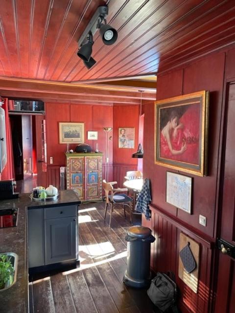 Houseboat Amstel River Studio Amsterdam Dış mekan fotoğraf