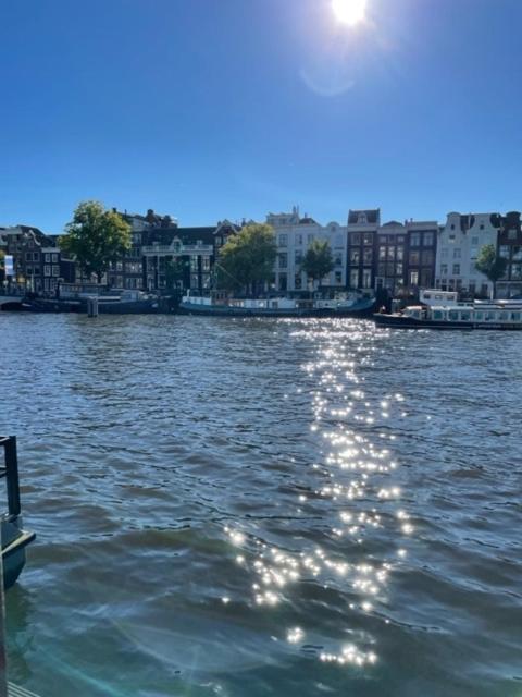 Houseboat Amstel River Studio Amsterdam Dış mekan fotoğraf